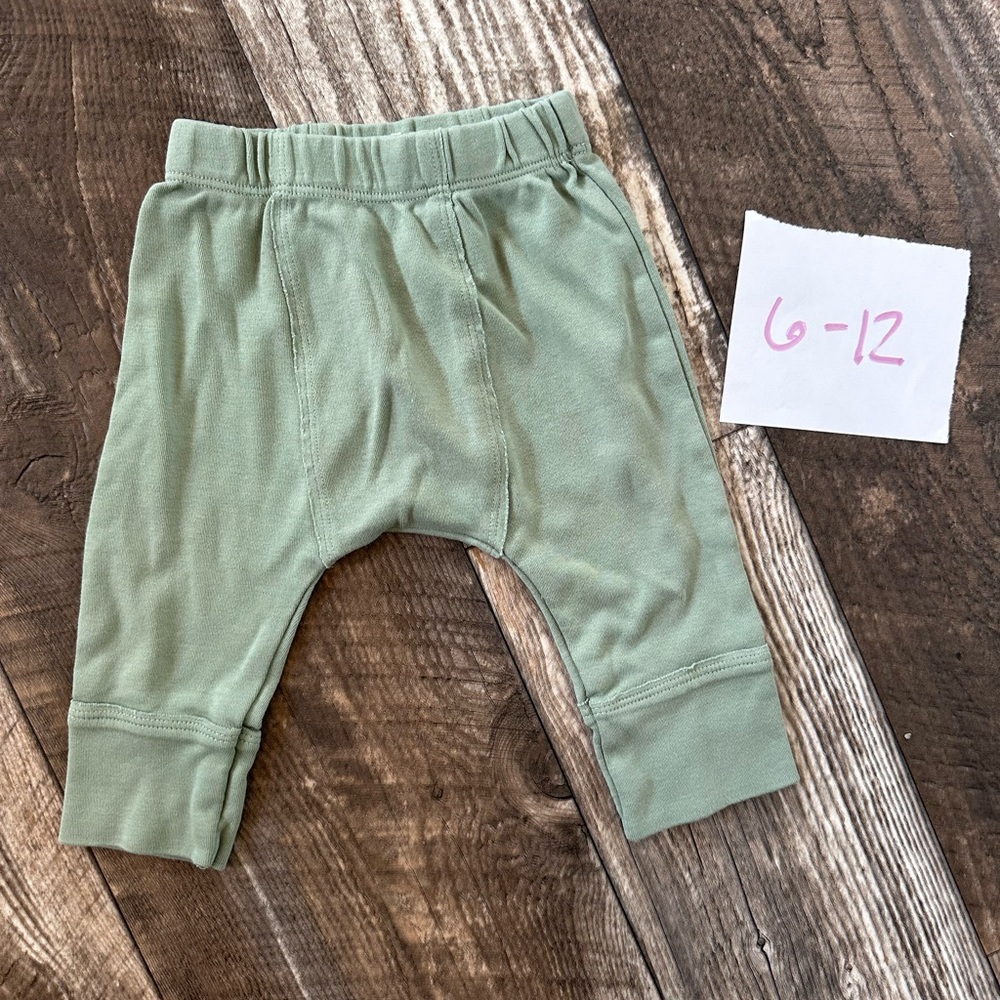 Kate Quinn Green Baby Panda Pants